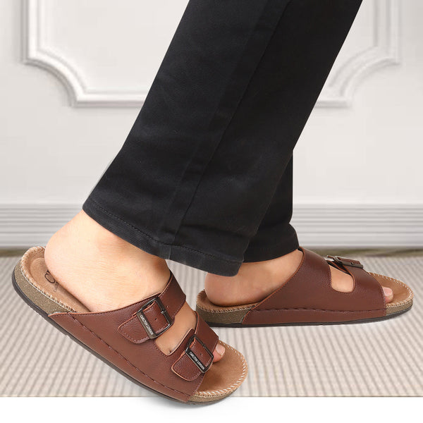 Men's Dual-Strap Adjustable Comfort Sandal