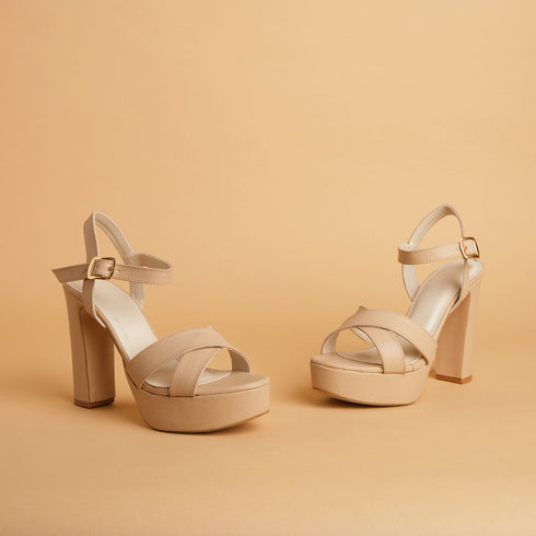 Veronic Criss-Cross Heels