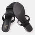 Women's Double Strap Open Toe Block Heel Sandals