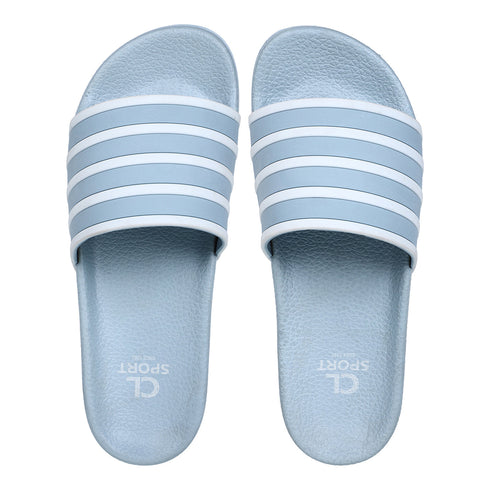 Women's Comfort Striped Casual sliders