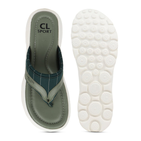 Women's Paneled Thong Comfort Flip-Flops