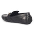 Men's Premium Leather Slip-On Loafers with Metal Buckle