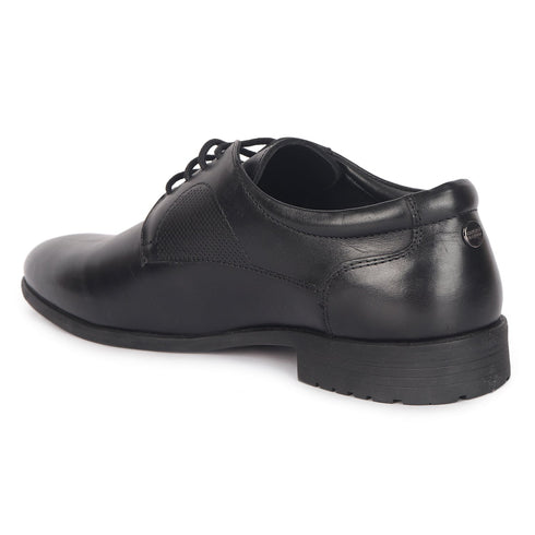 Men's Polished Cognac Leather Derby Dress Shoes