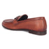 Men's Slip-Ons Textured Leather Loafers with Webbed Strap