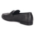 Men's Slip-Ons Textured Leather Loafers with Webbed Strap
