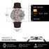 Carlton London Men Windsor Light Grey Analog Watch CL-WD-LGR