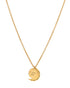 18kt Gold Plated I Love You Necklace