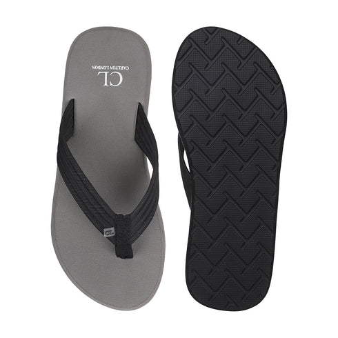 Men's Classic Striped Sole Thong Sandals
