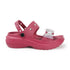 Women's Embellished Bow Slingback Waterproof Sandals