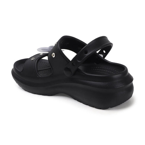 Women's Embellished Bow Slingback Waterproof Sandals