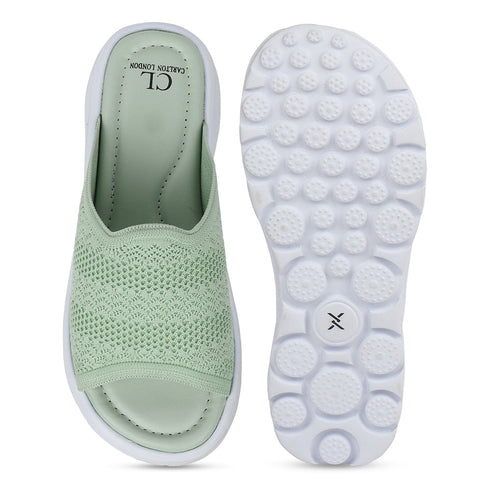Women's Knit Comfort Slide Sandals
