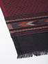 Men's Chevron Woven Wool Shawl