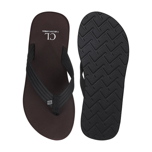 Men's Classic Striped Sole Thong Sandals