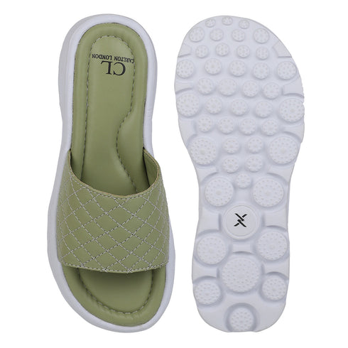 Women's Quilted Comfort Slide Sandals