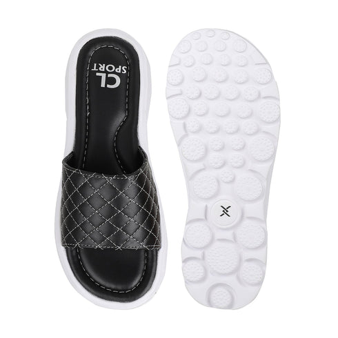 Women's Quilted Comfort Slide Sandals