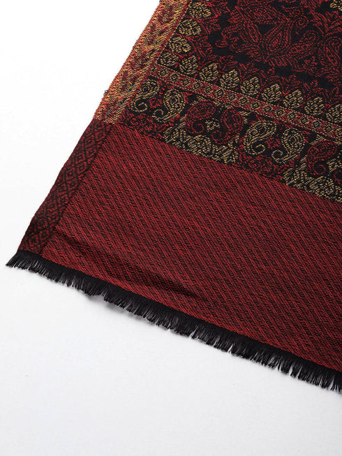 Women's Zari Kani Wool Shawl