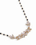 18kt Gold Plated CZ Studded Floral Mangalsutra