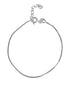 925 Sterling Silver Rhodium Plated Wraparound Adjustable Bracelet