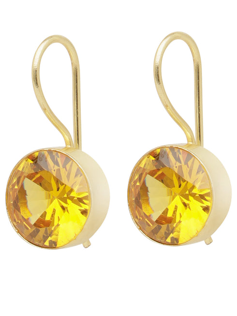 Pack of 2 Gold Plated Combo Hoop Earrings