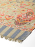 Women's Kani Wool Stole With Zari Border
