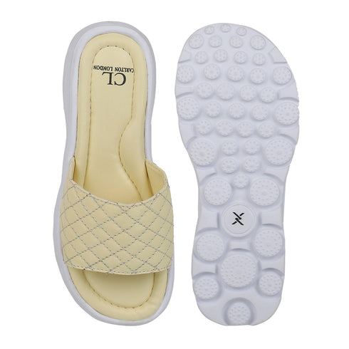 Women's Quilted Comfort Slide Sandals