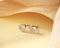925 Sterling Silver Zircon Studded Heart Shaped Halo Solitaire Minimal Studds Earrings