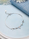 925 Sterling Silver Designer Charms Butterfly Adjustable Bracelet