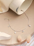 925 Sterling Silver Zircon Studded Evil Eye DailywearWraparound Adjustable Tennis Bracelet