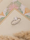 925 Sterling Silver AD Studded Engagement Minimal Adjustable Finger Ring