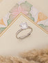 925 Sterling Silver AD Studded Solitaire Engagement Adjustable Finger Ring