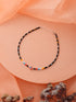 925 Sterling Silver Red & Multicolored Evil Eye Designer Delicate Payal Anklet
