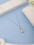 925 Sterling Silver Minimal Dailywear Om Locket Pendant Necklace & Chain
