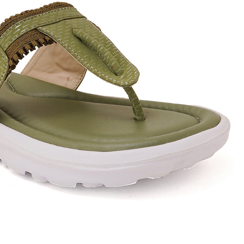 Women's Textured Thong Comfort Sandals