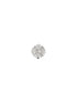 925 Sterling Silver Round AD Embellished Solitaire Shiny Nose Pin
