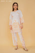 Printkari Poly Muslin Co-ord set in Orange