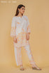 Printkari Poly Muslin Co-ord set in Orange