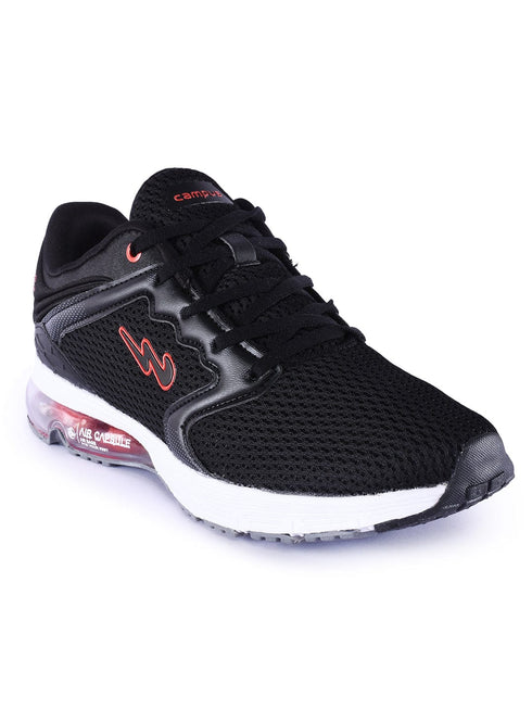 STREME Black Men's Sports Shoes