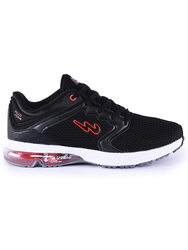 STREME Black Men's Sports Shoes