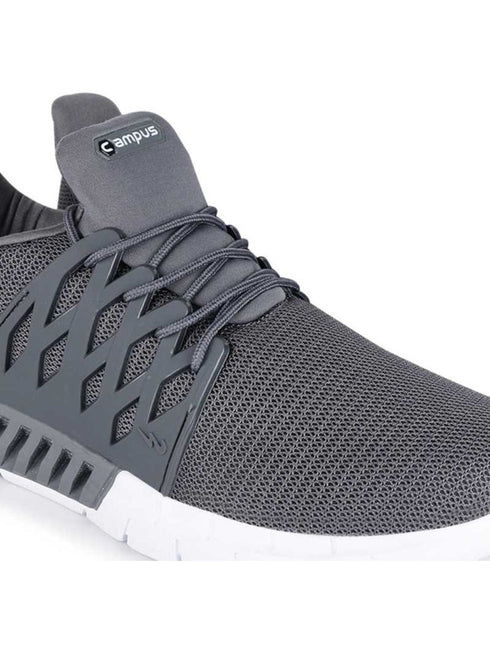 BELGIUM PLUS Grey Men's Running Shoes