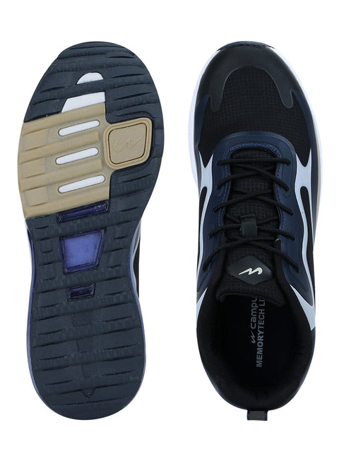 RENEGADE Black Men's Running Shoes