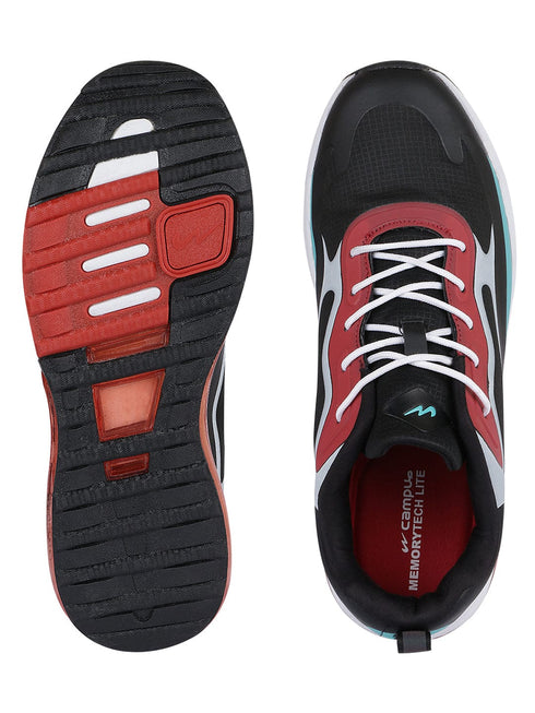 RENEGADE Black Men's Running Shoes