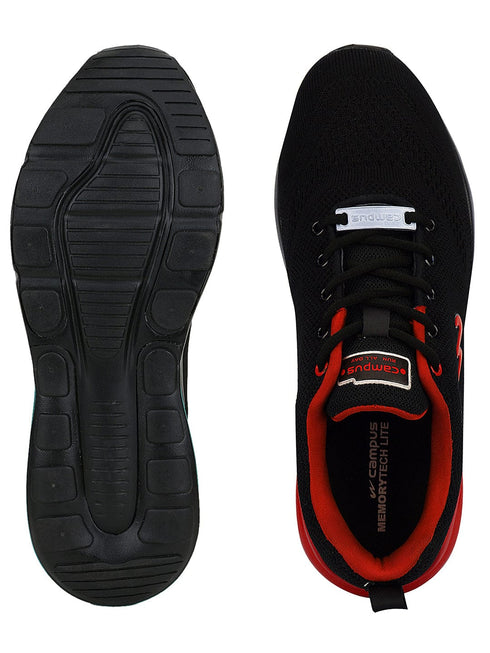 FLYING FURY Black Men's Sneakers