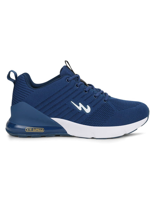 MIKE N Blue Men's Running Shoes