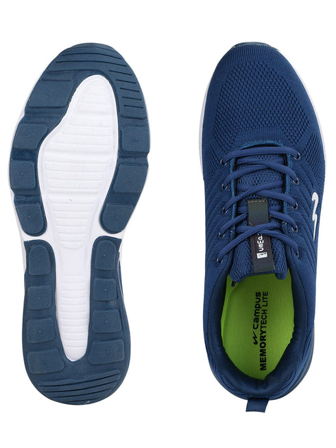 MIKE N Blue Men's Running Shoes