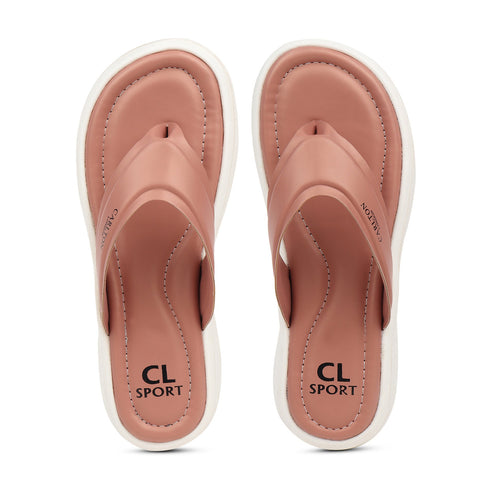 Women's Solid Color Comfort Thong Flip-Flops