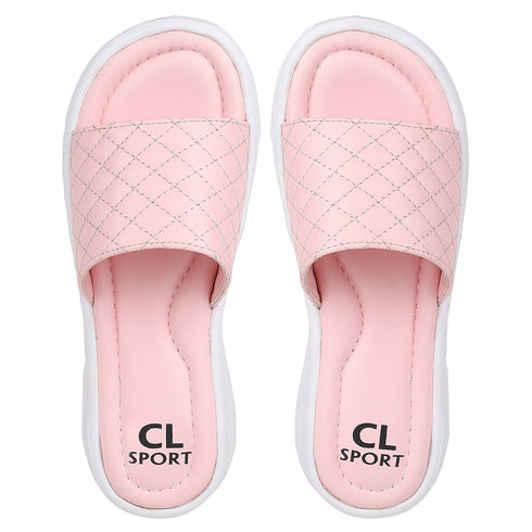 Women's Quilted Comfort Slide Sandals