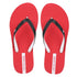 Women Striped Strap Thong Sandals