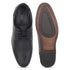 Men's Polished Cognac Leather Derby Dress Shoes