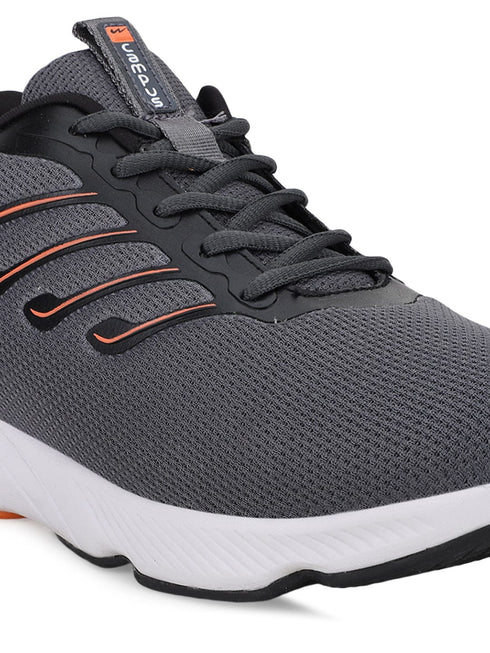 RUMBLE Grey Men's Running Shoes