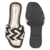 Women's Chic Braided Slip-On Flat Sandals